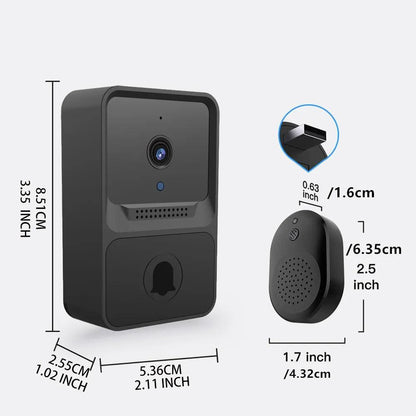 Wireless Video Doorbell with WiFi & Night Vision by HitMyNeed