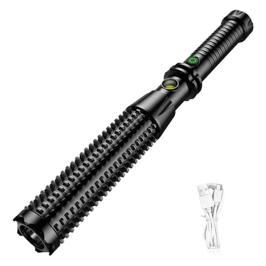 Wolf Tooth Telescopic Stick Flashlight with Self Defense by HitMyNeed