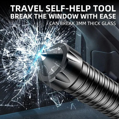 Wolf Tooth Telescopic Stick Flashlight with Self Defense by HitMyNeed