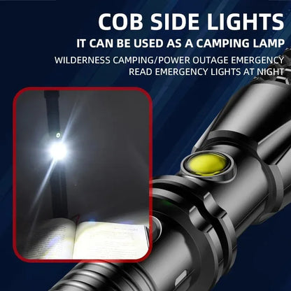 Wolf Tooth Telescopic Stick Flashlight with Self Defense by HitMyNeed