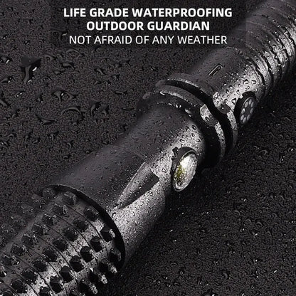 Wolf Tooth Telescopic Stick Flashlight with Self Defense by HitMyNeed