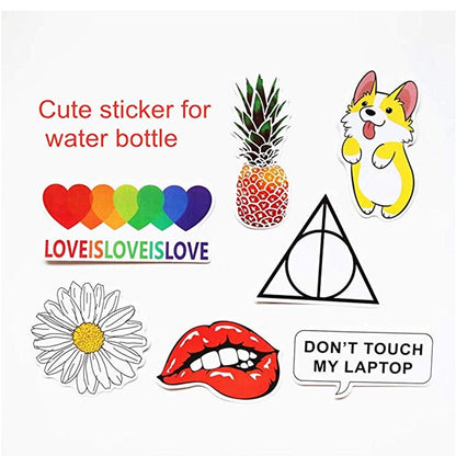 Women's Aesthetic Vinyl Sticker Pack (45pcs) by HitMyNeed