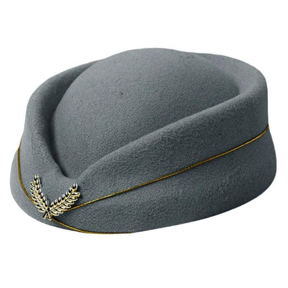 Women's Air Hostess Beret Uniform Costume Hat by HitMyNeed