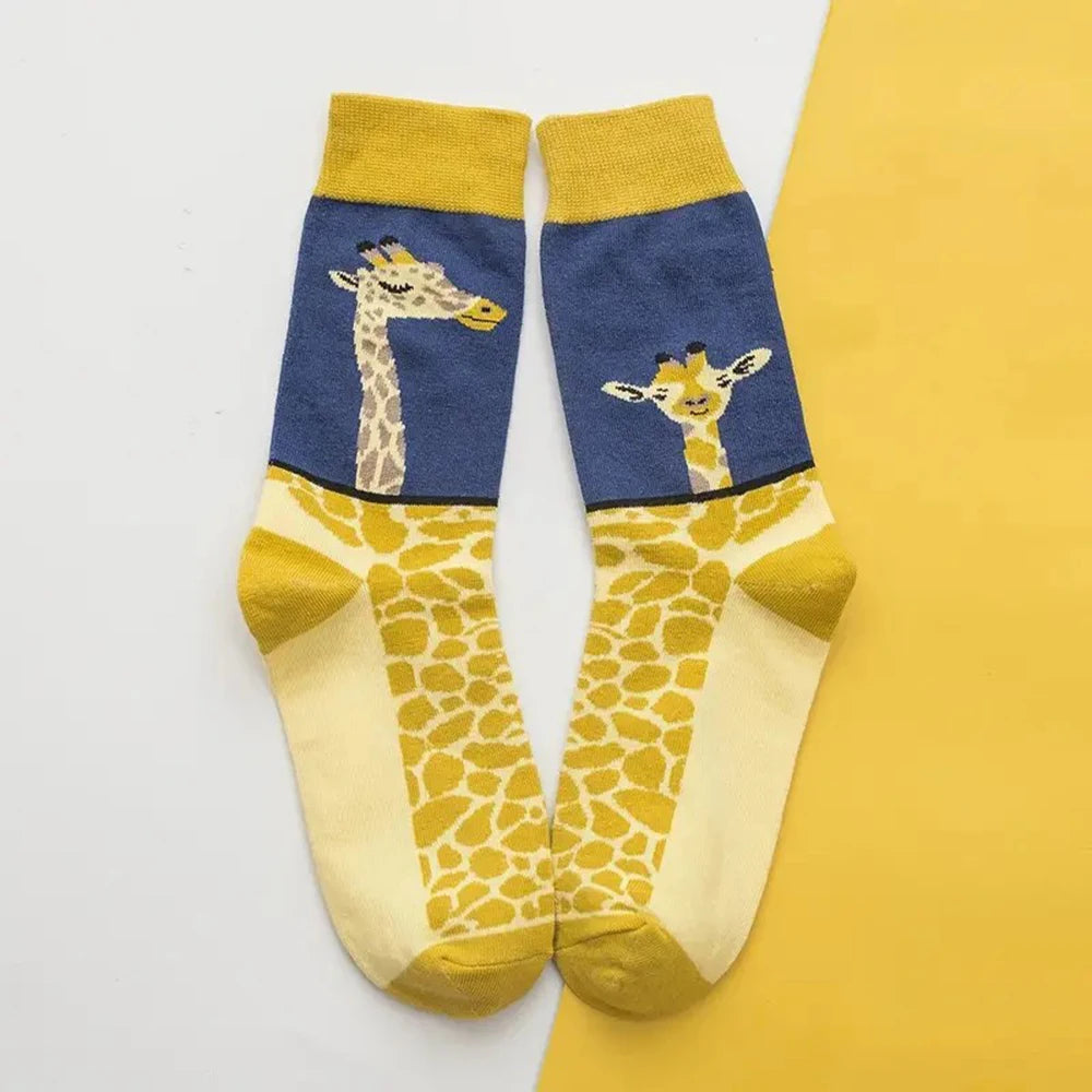 Women's Cartoon Goose Socks - Soft, Cute & Versatile 1-pair-b by HitMyNeed