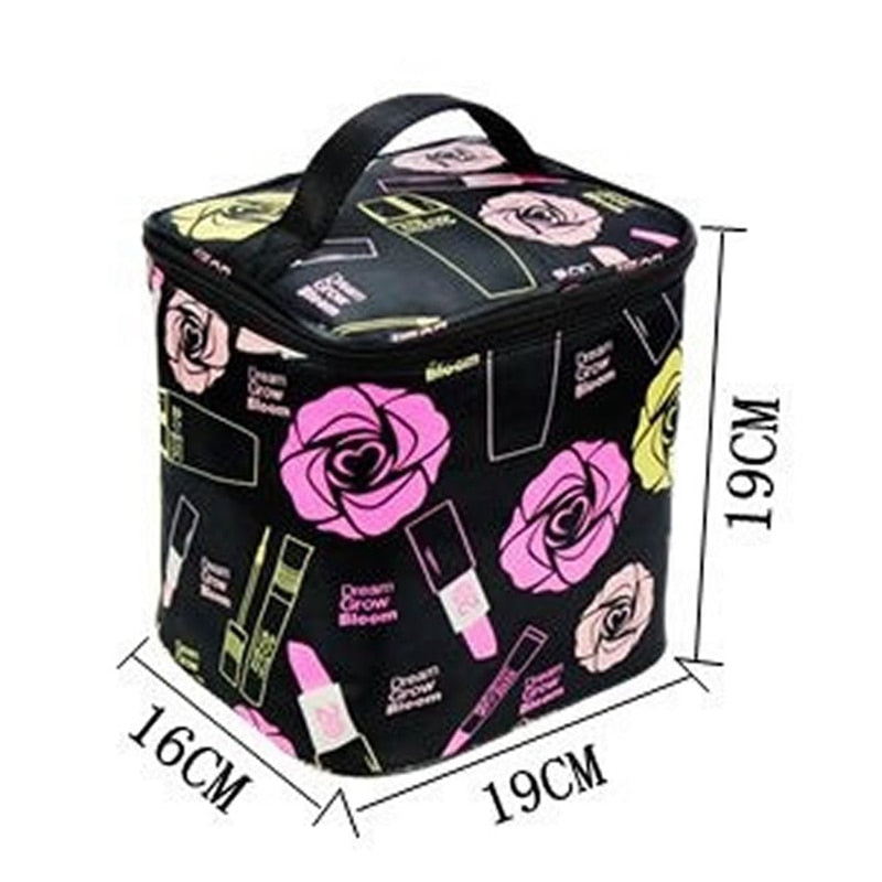 Women's Cosmetic and Toiletry Travel Bag by HitMyNeed