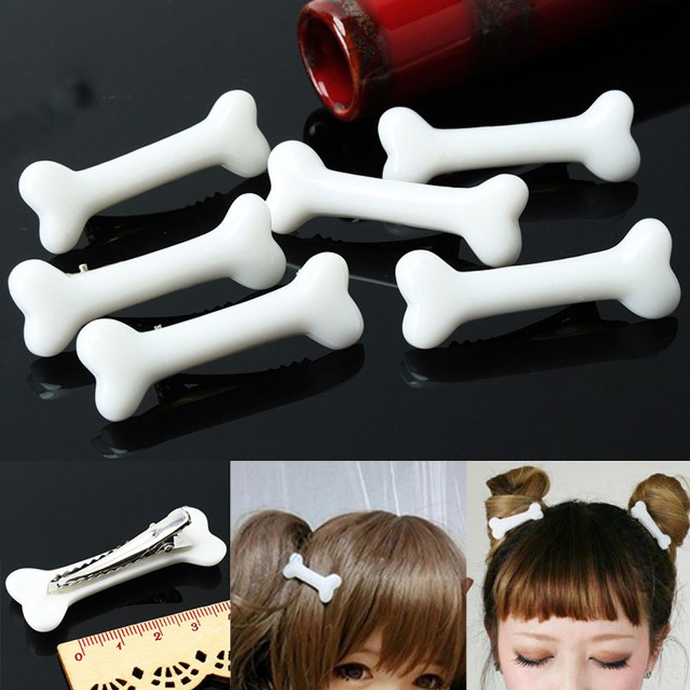 Women's Dog Bone Hair Clips (Set of 2) by HitMyNeed