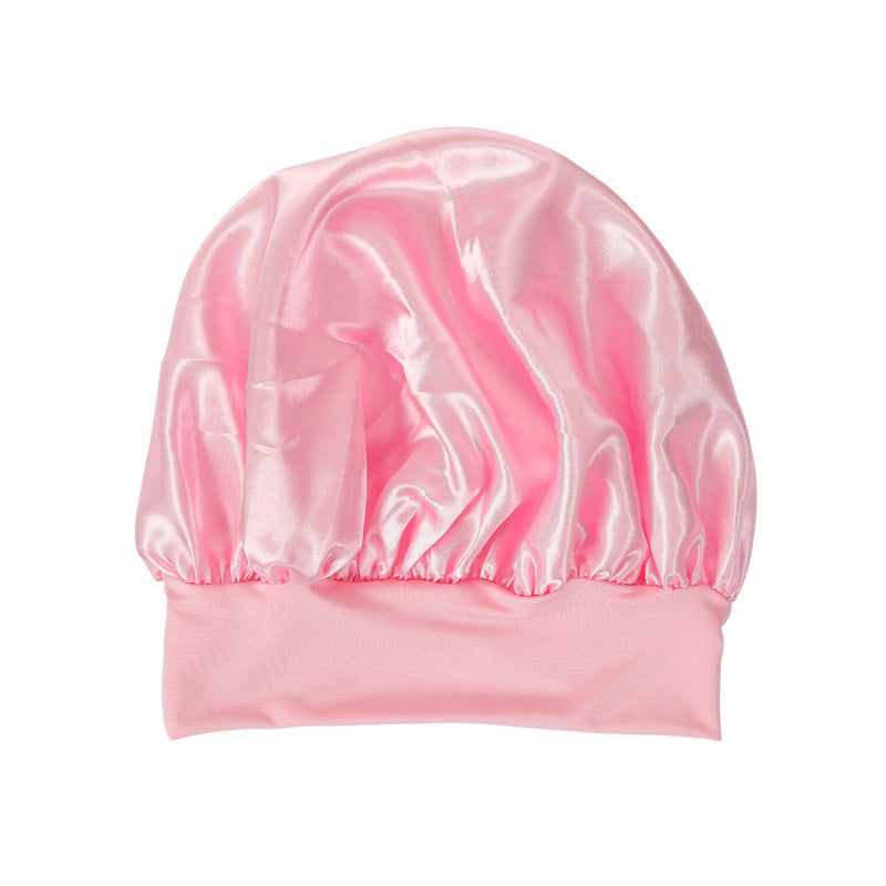 Women's Double-Layer Satin Nightcap (Set of 2) by HitMyNeed
