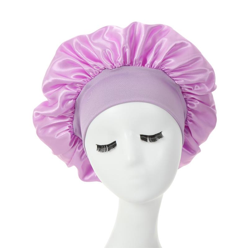 Women's Double-Layer Satin Nightcap (Set of 2) 1pcs-1052 by HitMyNeed
