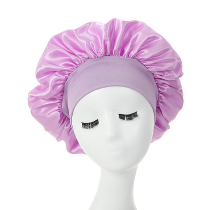 Women's Double-Layer Satin Nightcap (Set of 2) 1pcs-1052 by HitMyNeed