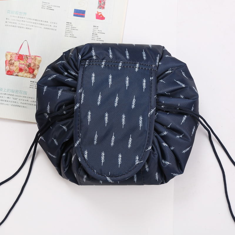 Women's Drawstring Travel Cosmetic Bag Organizer by HitMyNeed