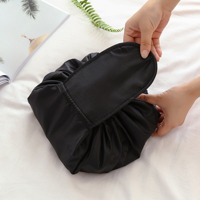 Women's Drawstring Travel Cosmetic Bag Organizer by HitMyNeed