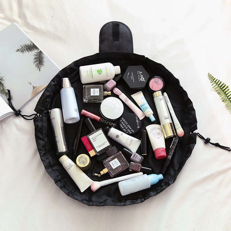 Women's Drawstring Travel Makeup Bag Organizer by HitMyNeed