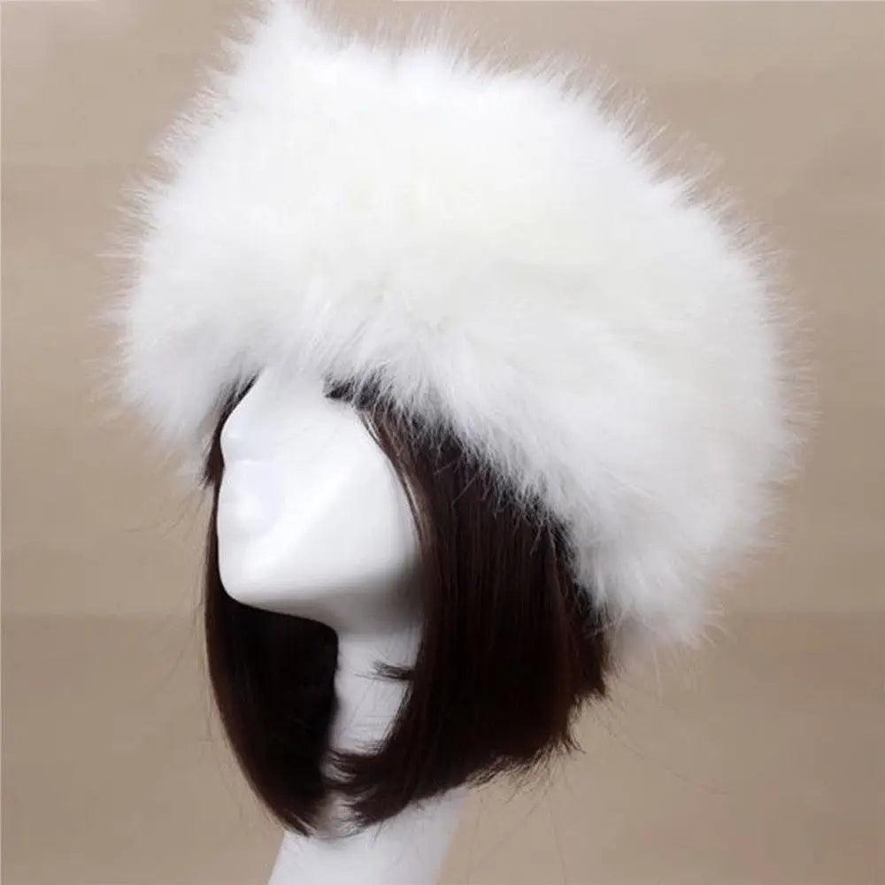 Women's Faux Fur Winter Earwarmer Headband by HitMyNeed