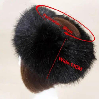 Women's Faux Fur Winter Earwarmer Headband by HitMyNeed