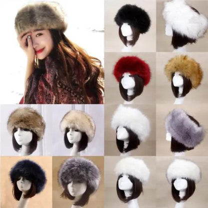 Women's Faux Fur Winter Earwarmer Headband by HitMyNeed