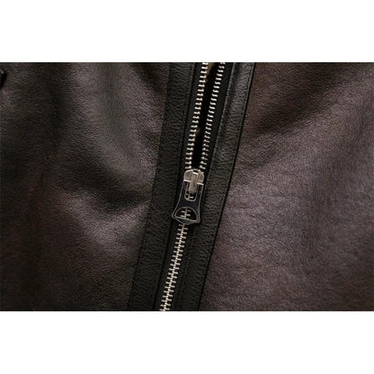 Women's Faux Shearling Belted Vintage Warm Jacket by HitMyNeed