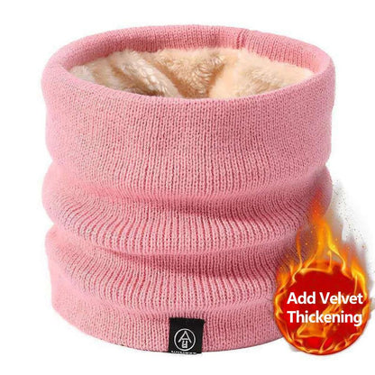 Women's Fleece Lined Knitted Neck Warmer & Headband by HitMyNeed