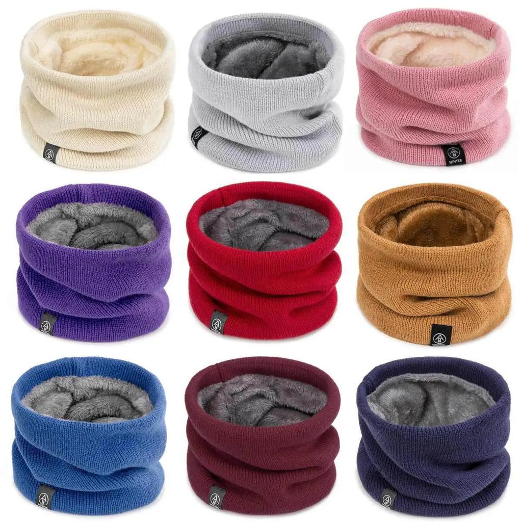 Women's Fleece Lined Knitted Neck Warmer & Headband by HitMyNeed