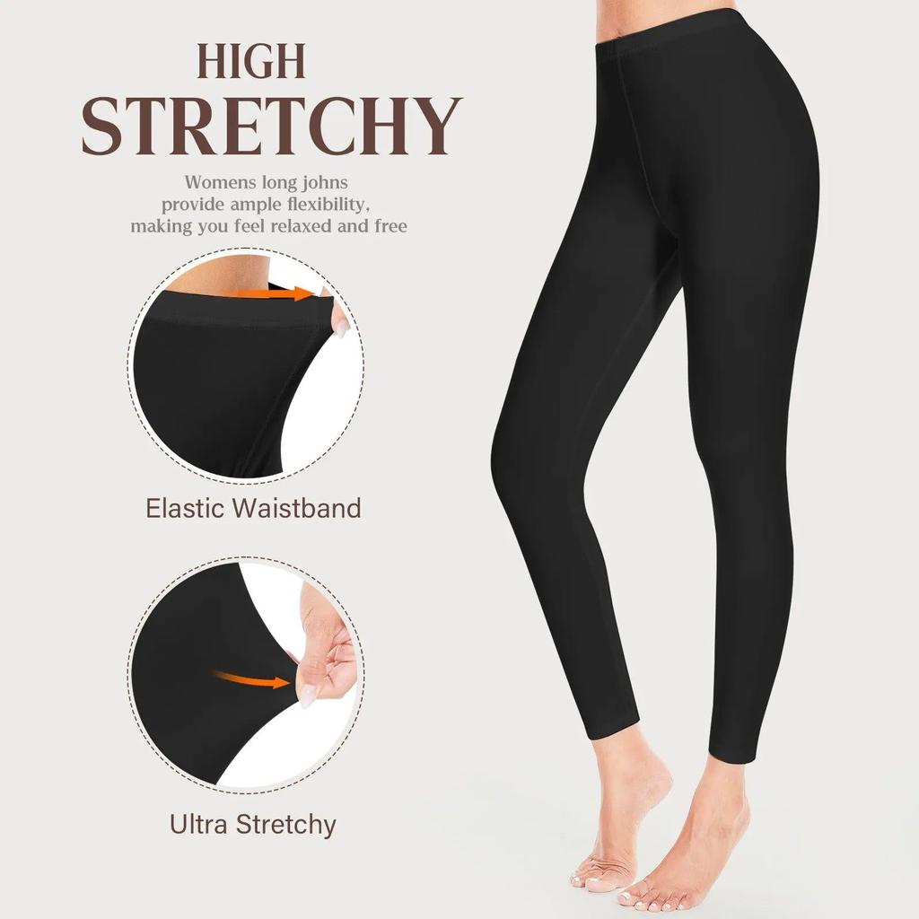 Women's Fleece Lined Thermal Underwear Set by HitMyNeed