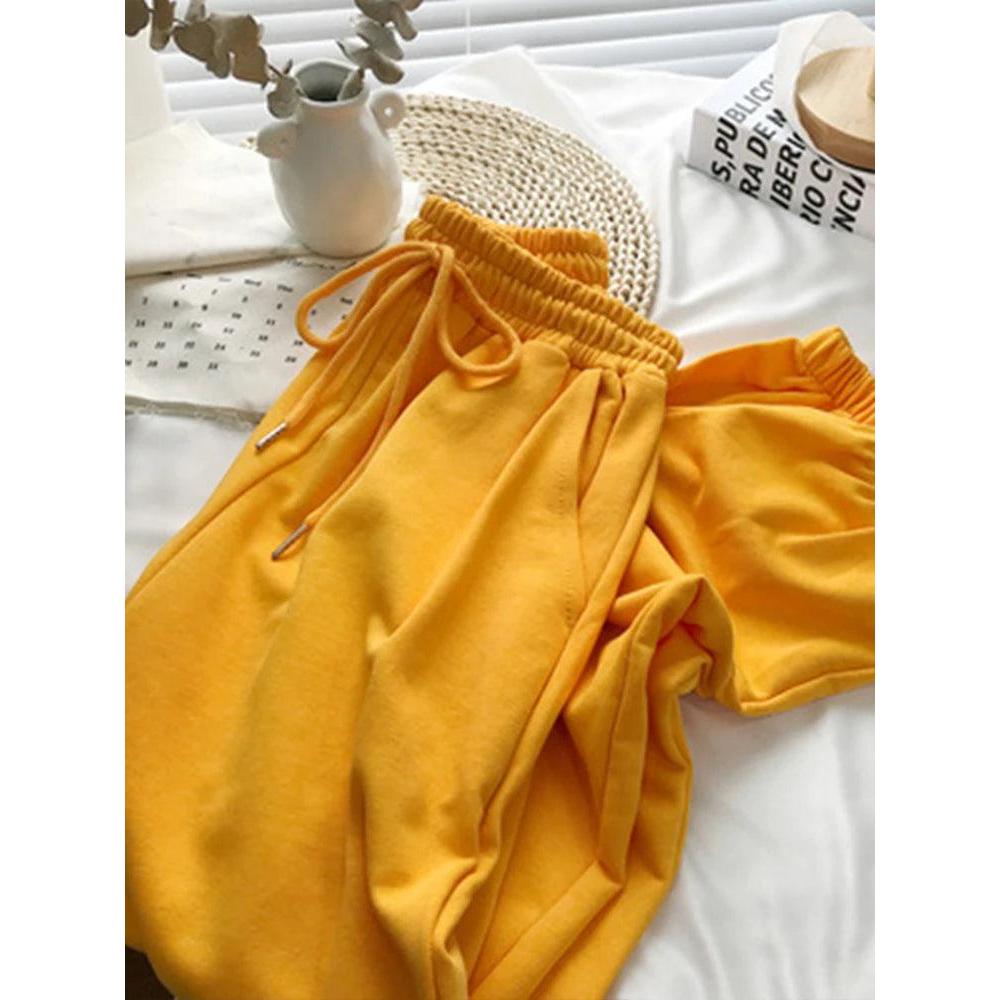 Women's Fleece Lined Winter Leggings yellow xxl by HitMyNeed