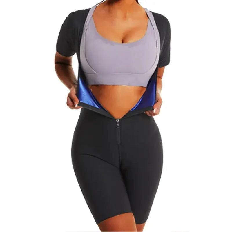Women's High Compression Sauna Bodysuit Shapewear s by HitMyNeed