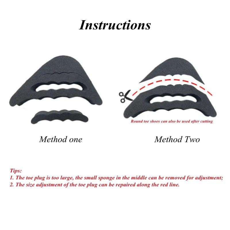 Women's High Heel Toe Inserts Cushion & Fit Adjuster by HitMyNeed