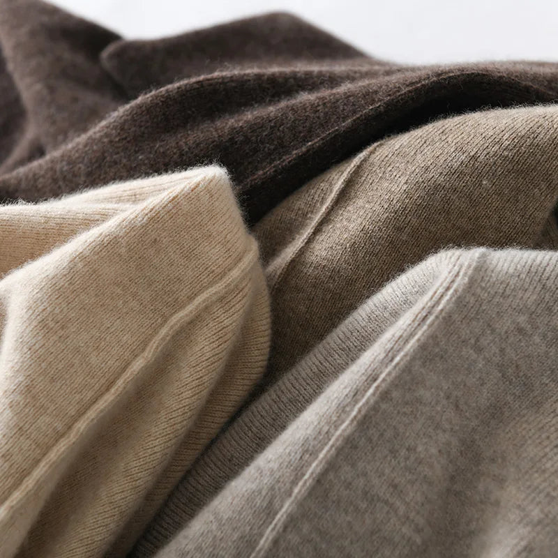 Women's High Waist 100% Merino Wool Pants by HitMyNeed
