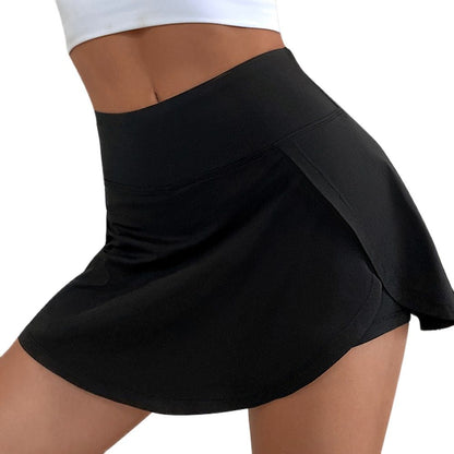 Women's High Waist Sports Skort for Running & Yoga l by HitMyNeed