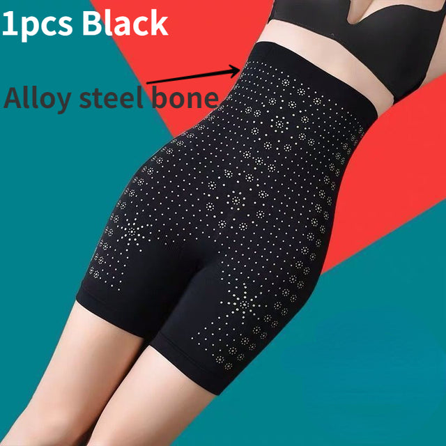 Women's High-Waist Tummy Control Shaping Panty black2 by HitMyNeed
