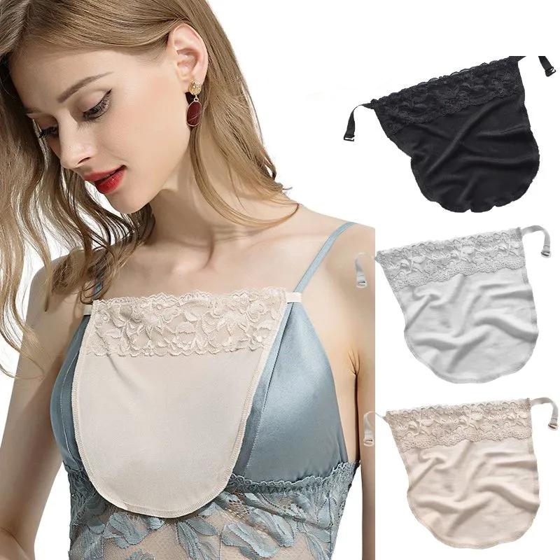 Women's Lace Clip-On Modesty Panel & Fake Collar by HitMyNeed