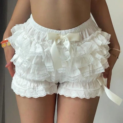 Women's Lace Ruffle Bloomers Victorian Pettipants by HitMyNeed