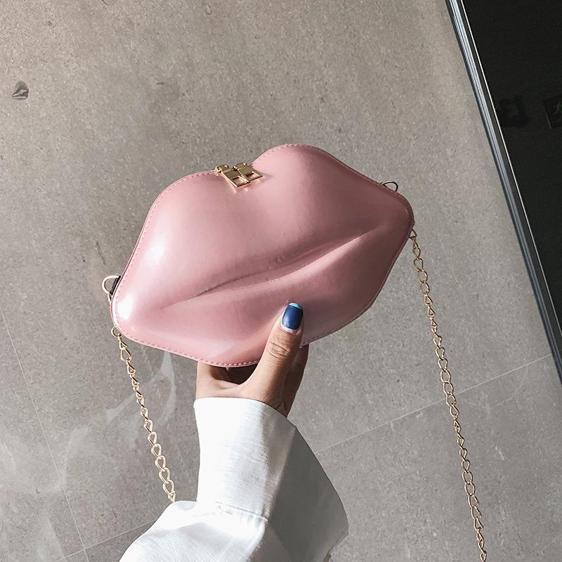 Women's Lips Crossbody Shoulder Bag by HitMyNeed