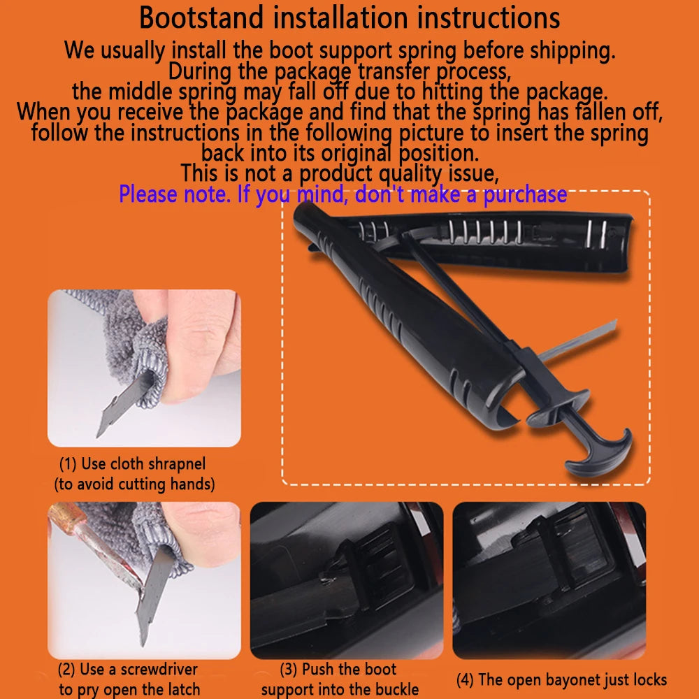 Women's Long Boot Stand Holder with Handle by HitMyNeed