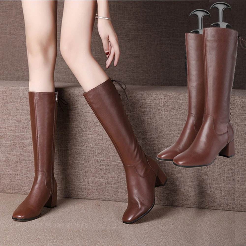 Women's Long Boot Stand Holder with Handle by HitMyNeed
