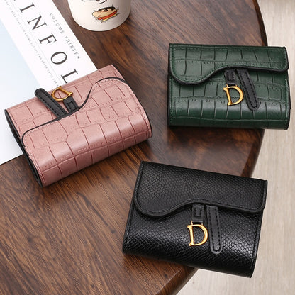 Women's Mini PU Short Wallet with Multi Card Holder by HitMyNeed