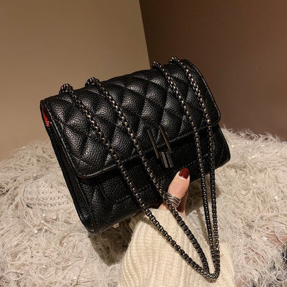 Women's PU Small Sling Messenger Handbag by HitMyNeed