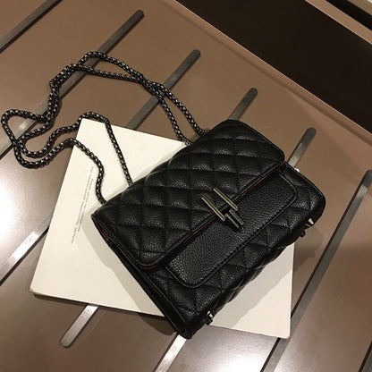 Women's PU Small Sling Messenger Handbag by HitMyNeed