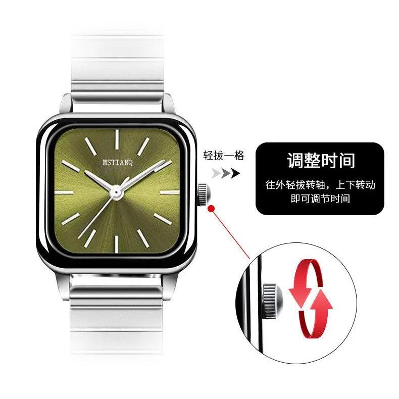 Women's Stainless Steel Quartz Dress Watch by HitMyNeed
