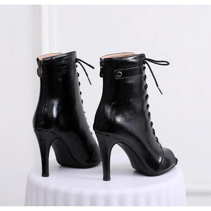 Women's Stiletto Party Boots for Latin Dance by HitMyNeed