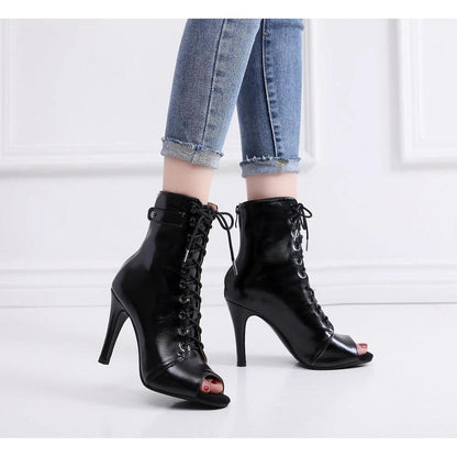 Women's Stiletto Party Boots for Latin Dance by HitMyNeed
