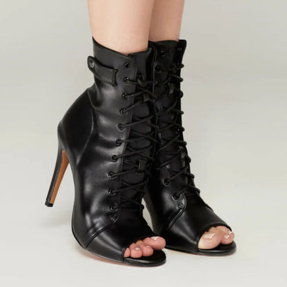 Women's Stiletto Party Boots for Latin Dance by HitMyNeed