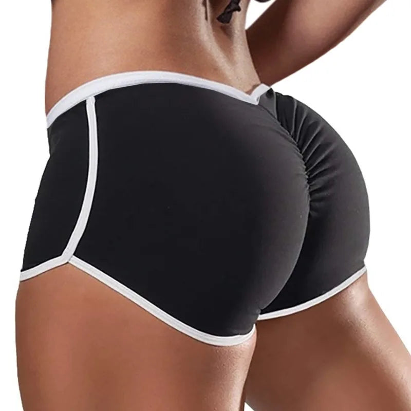 Women's Summer Simple Yoga & Beach Shorts black by HitMyNeed