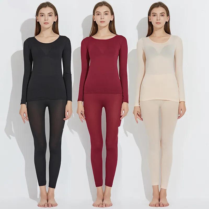 Women's Traceless Thermal Underwear Set by HitMyNeed