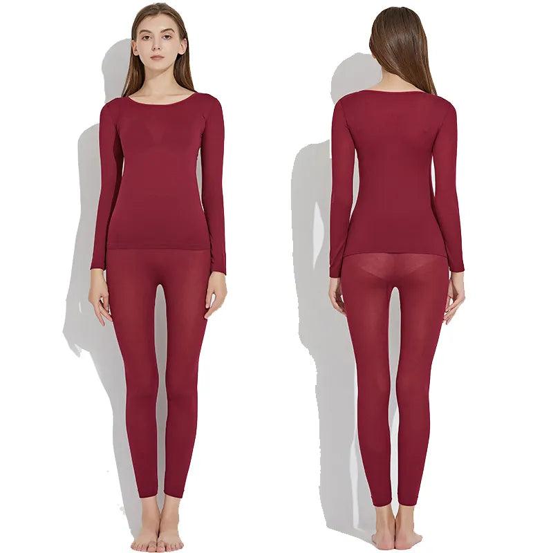 Women's Traceless Thermal Underwear Set by HitMyNeed