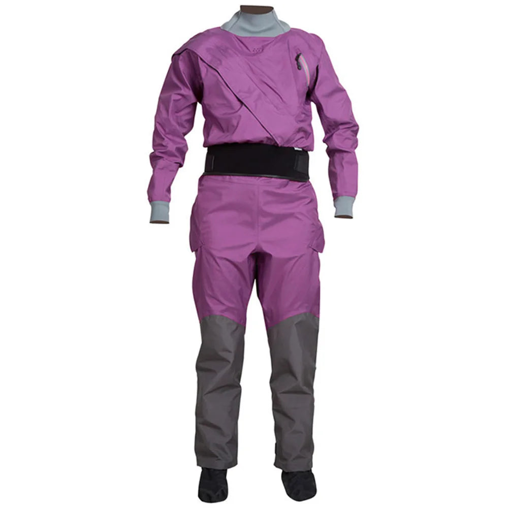 Women's Waterproof Breathable Kayaking Drysuit by HitMyNeed