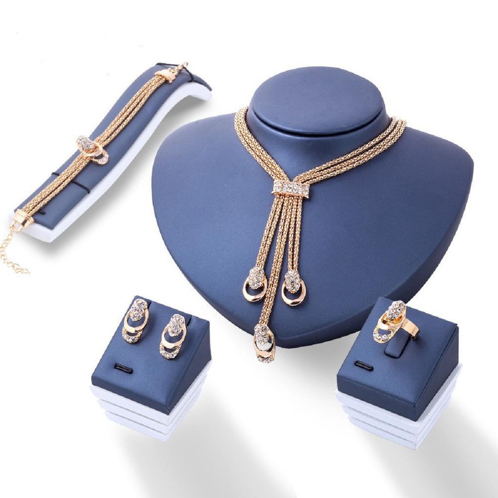 Women's Wedding & Party Jewelry Set 4-Piece by HitMyNeed