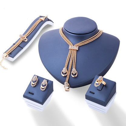 Women's Wedding & Party Jewelry Set 4-Piece by HitMyNeed
