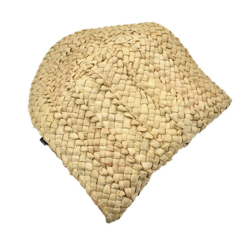 Women's Woven Straw Clutch Bag by HitMyNeed