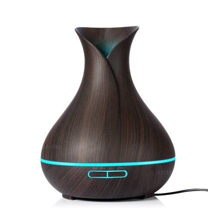 Wood Grain Aroma Diffuser & Humidifier 400ml by HitMyNeed