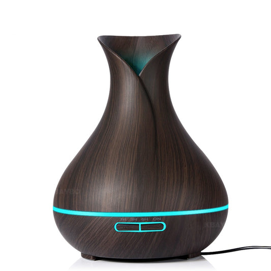 Wood Grain Aroma Diffuser & Humidifier 400ml by HitMyNeed